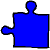 Blue Puzzle Piece